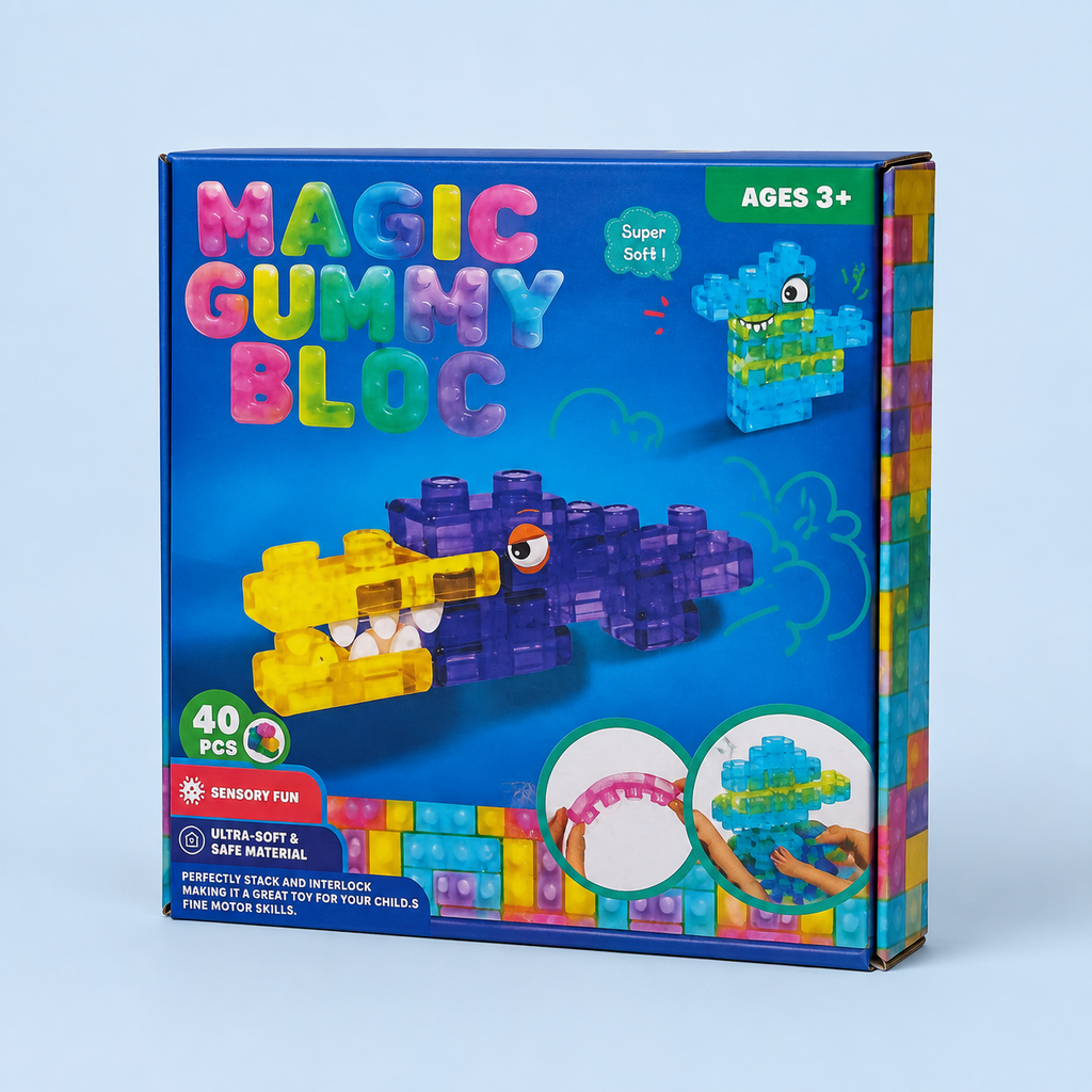 Magic Gummy Bloc 40pcs